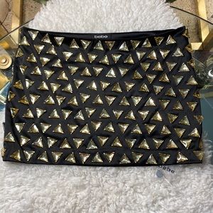 NWOT, bebe bejeweled skirt
